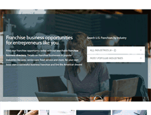 Tablet Screenshot of franchisehandbook.com